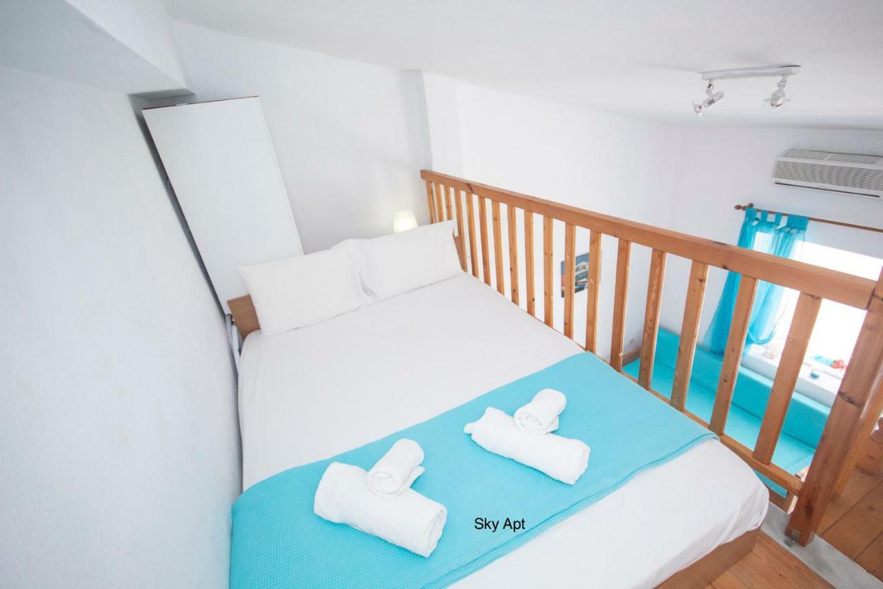 Aello Sea-Seafront Apartments Skala Fourkas Luaran gambar