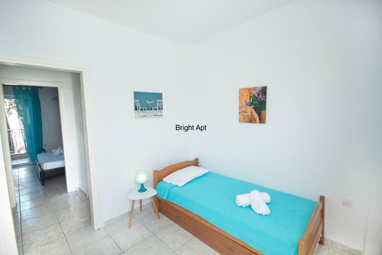 Aello Sea-Seafront Apartments Skala Fourkas Luaran gambar