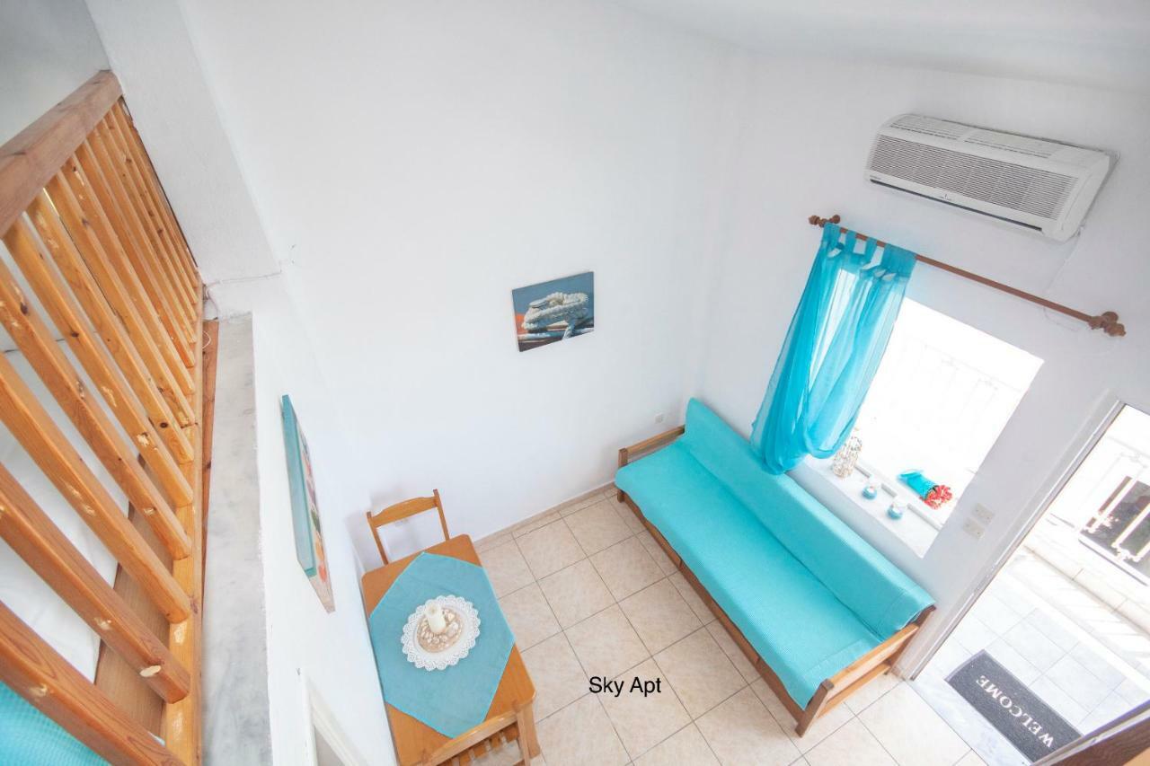 Aello Sea-Seafront Apartments Skala Fourkas Luaran gambar