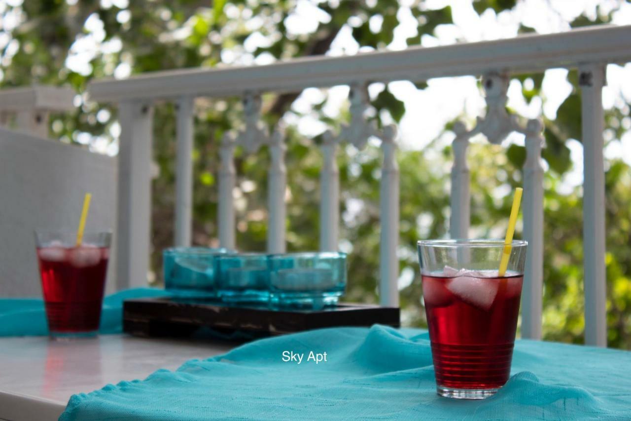 Aello Sea-Seafront Apartments Skala Fourkas Luaran gambar