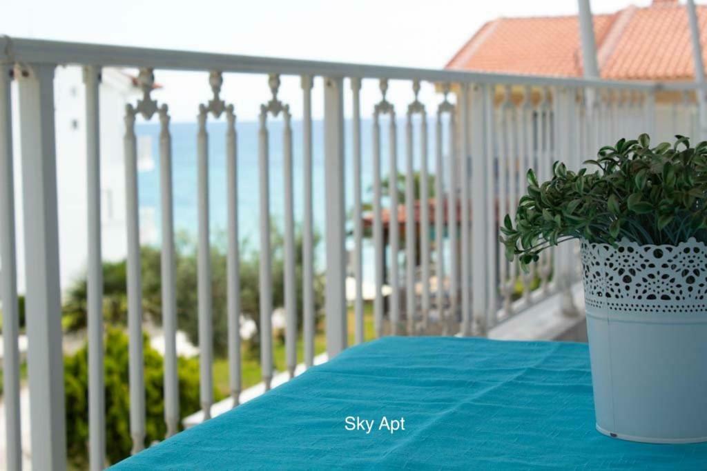 Aello Sea-Seafront Apartments Skala Fourkas Luaran gambar